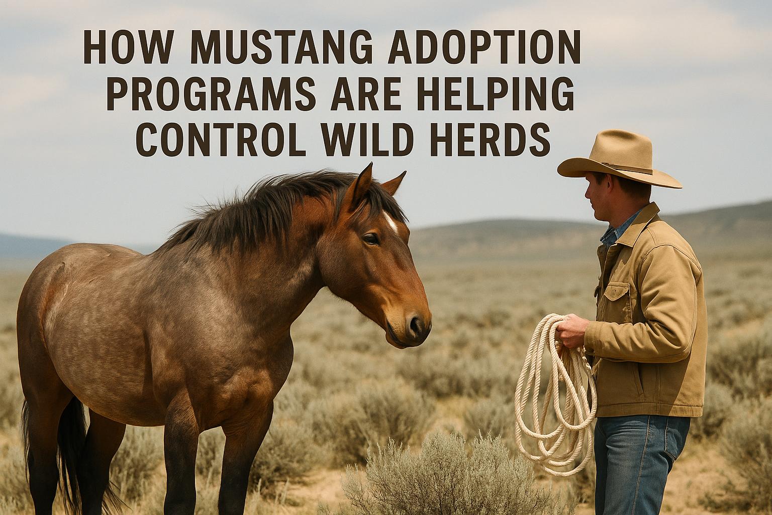 How Mustang Adoption Programs Are Helping Control Wild Herds