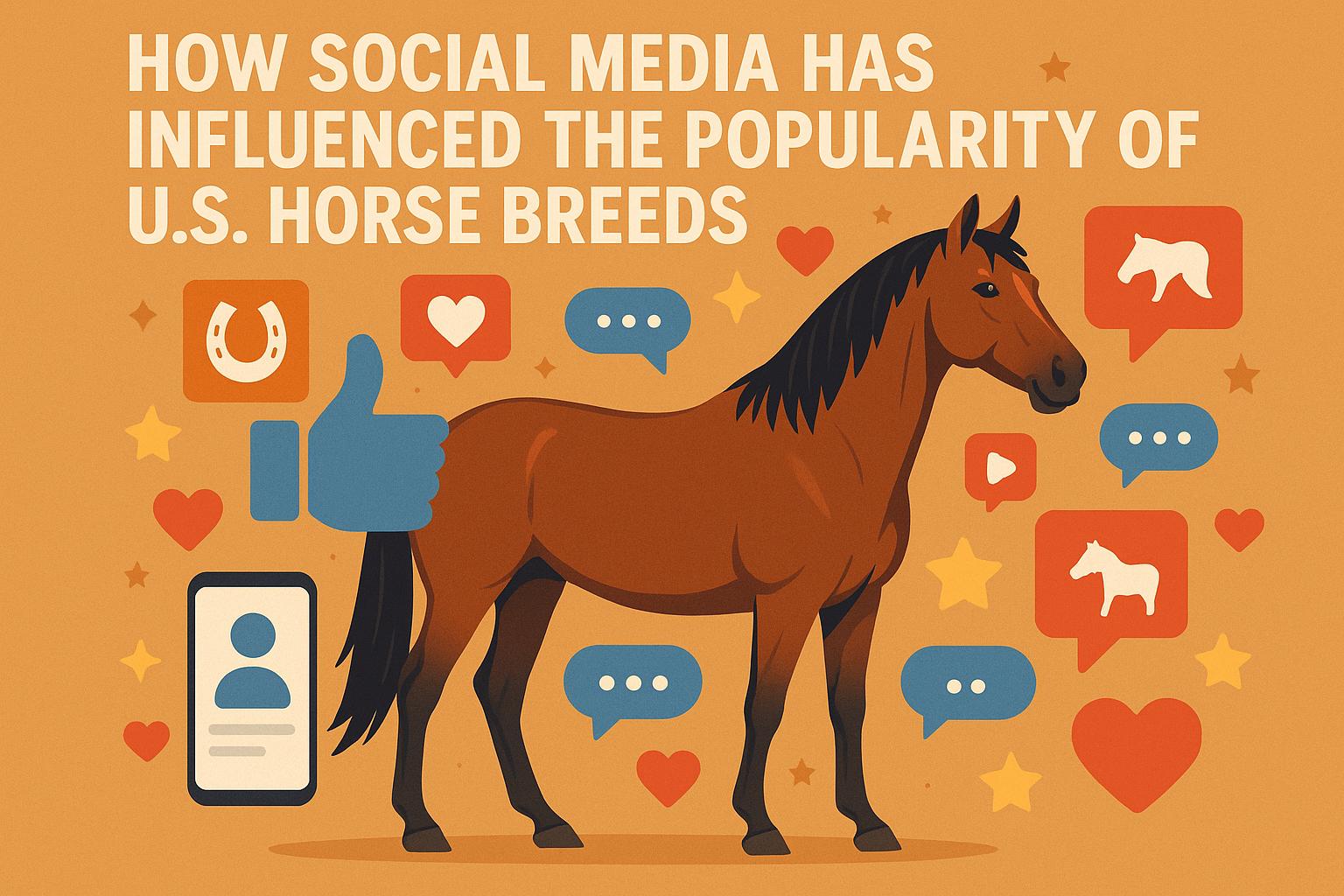 How Social Media Has Influenced the Popularity of U.S. Horse Breeds