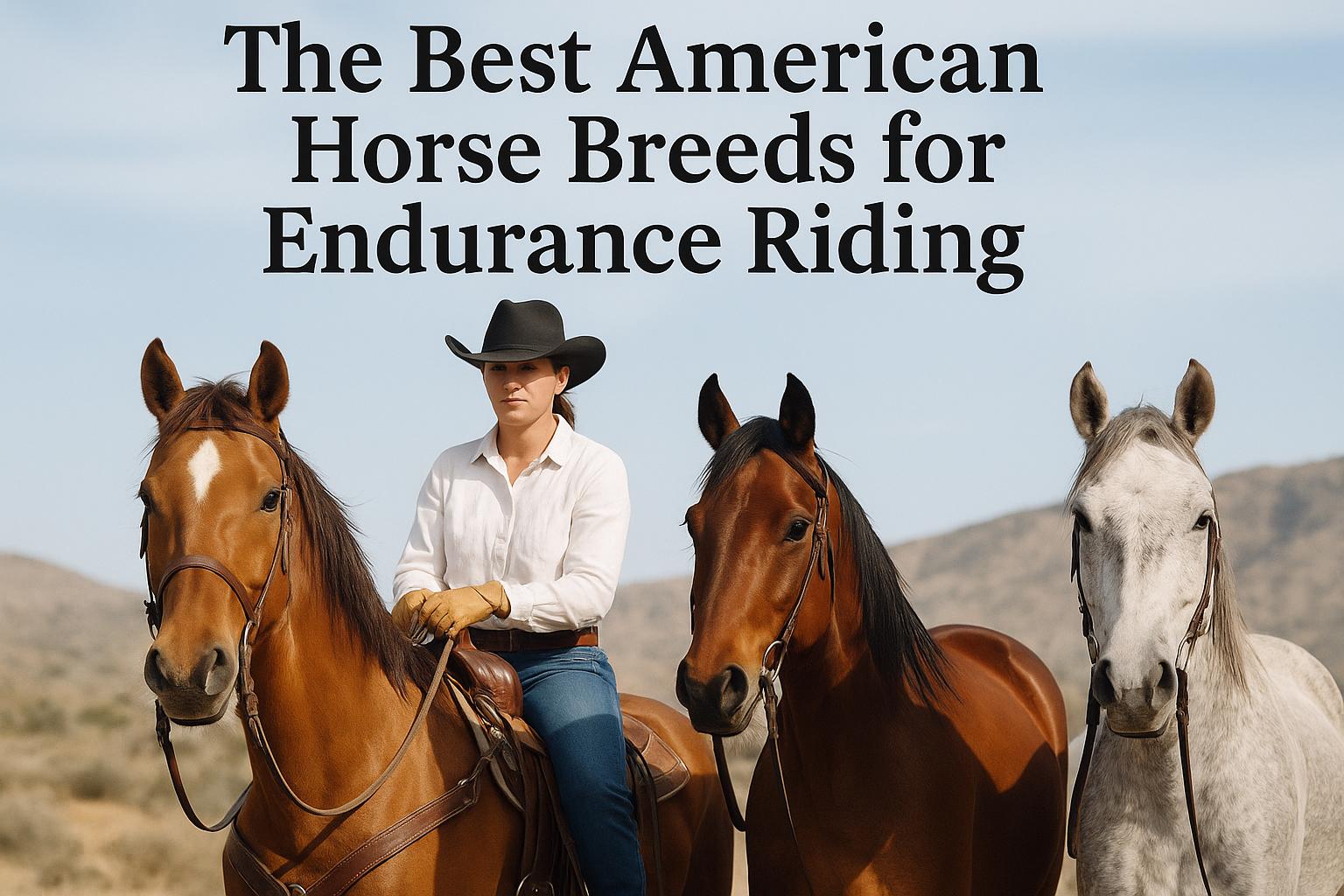 The Best American Horse Breeds for Endurance Riding