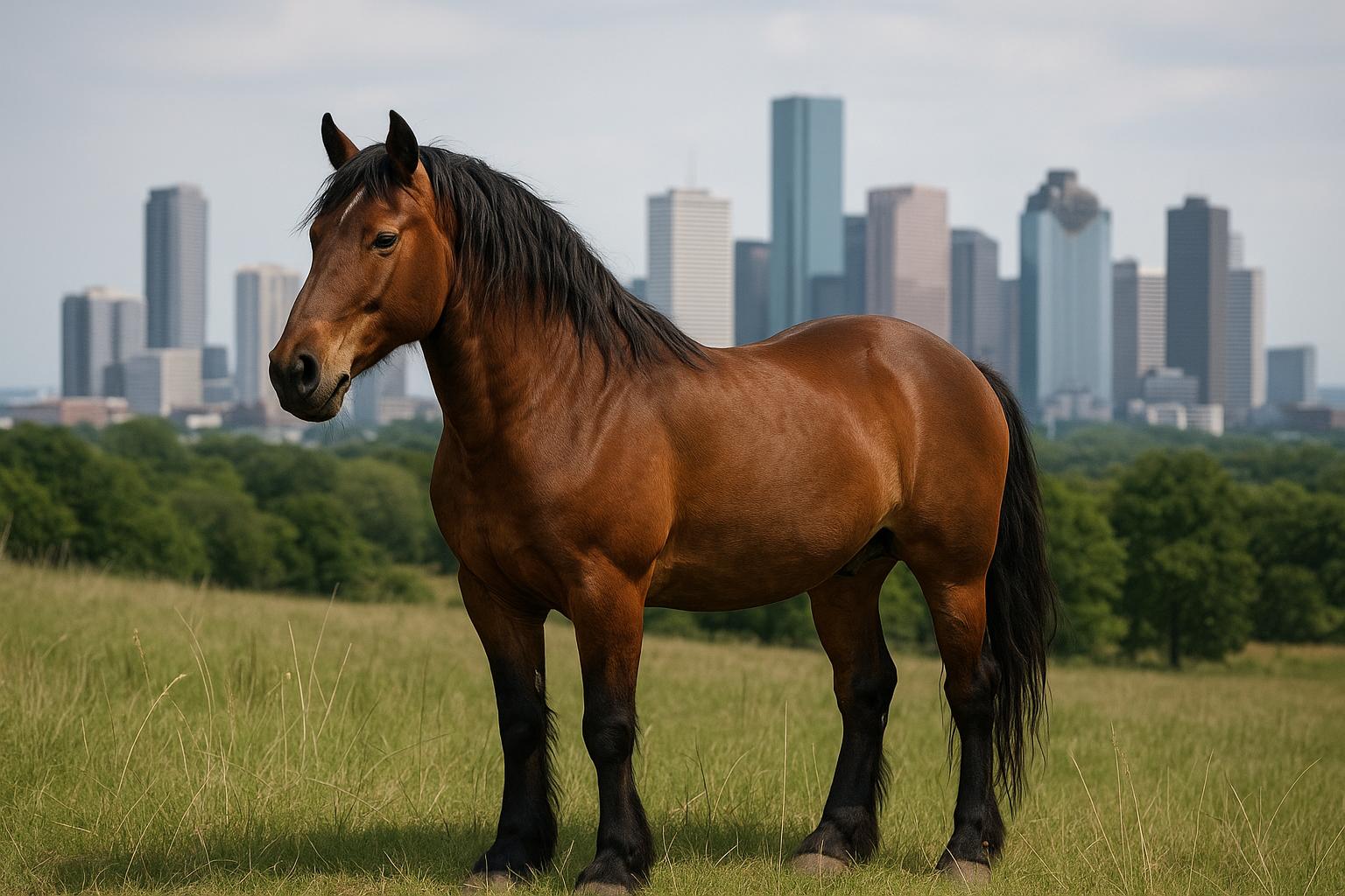 The Impact of Urbanization on Traditional American Horse Breeds