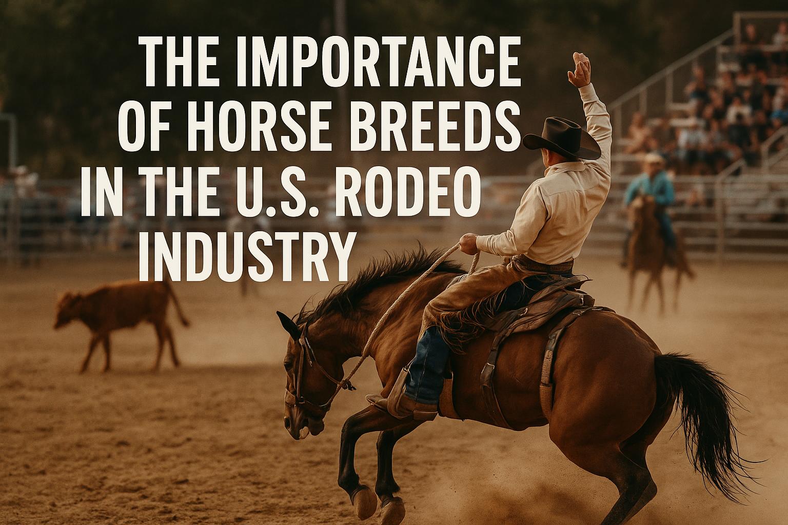 The Importance of Horse Breeds in the U.S. Rodeo Industry