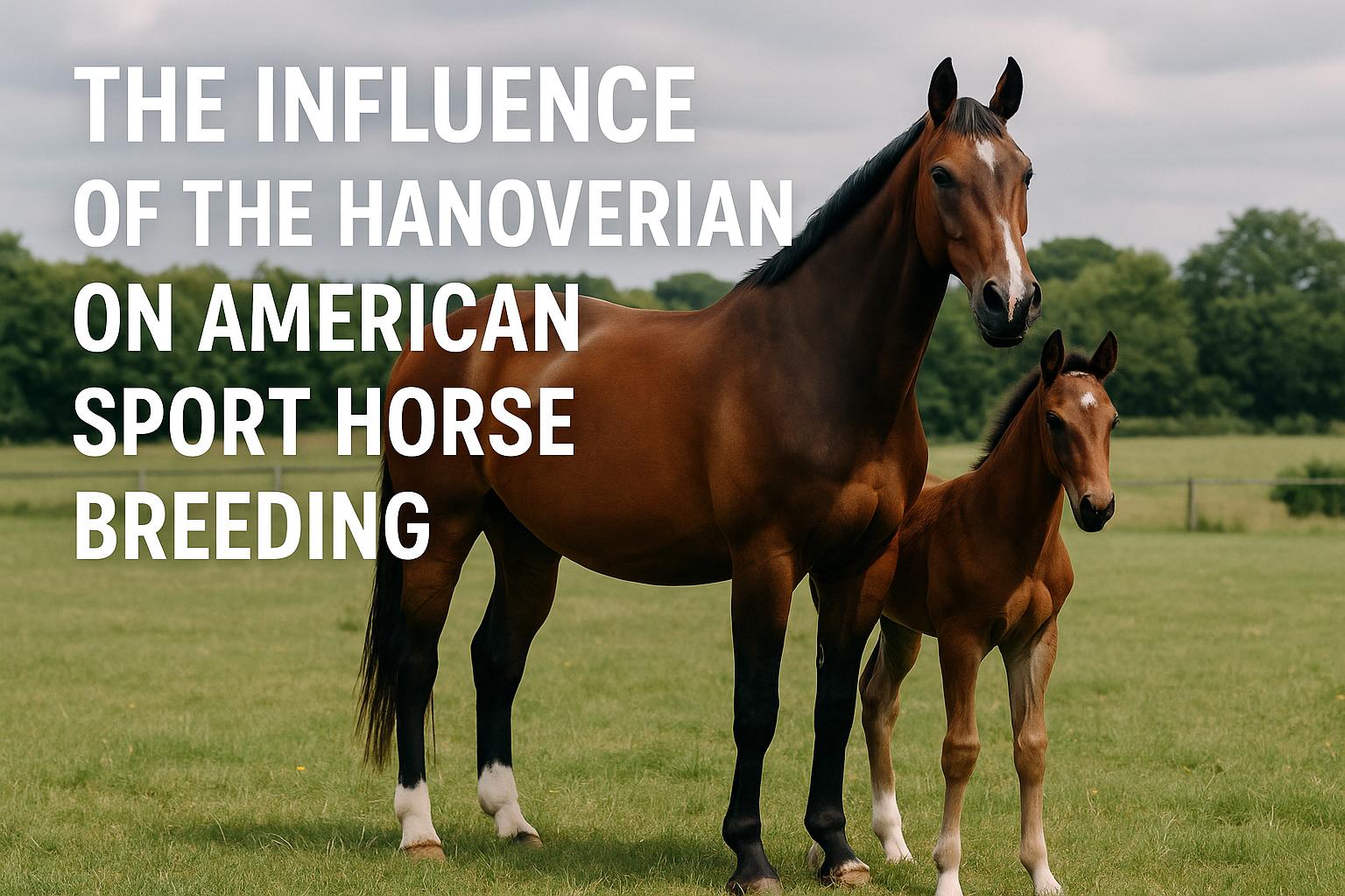 The Influence of the Hanoverian on American Sport Horse Breeding