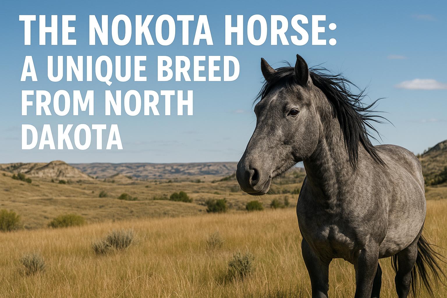The Nokota Horse: A Unique Breed from North Dakota