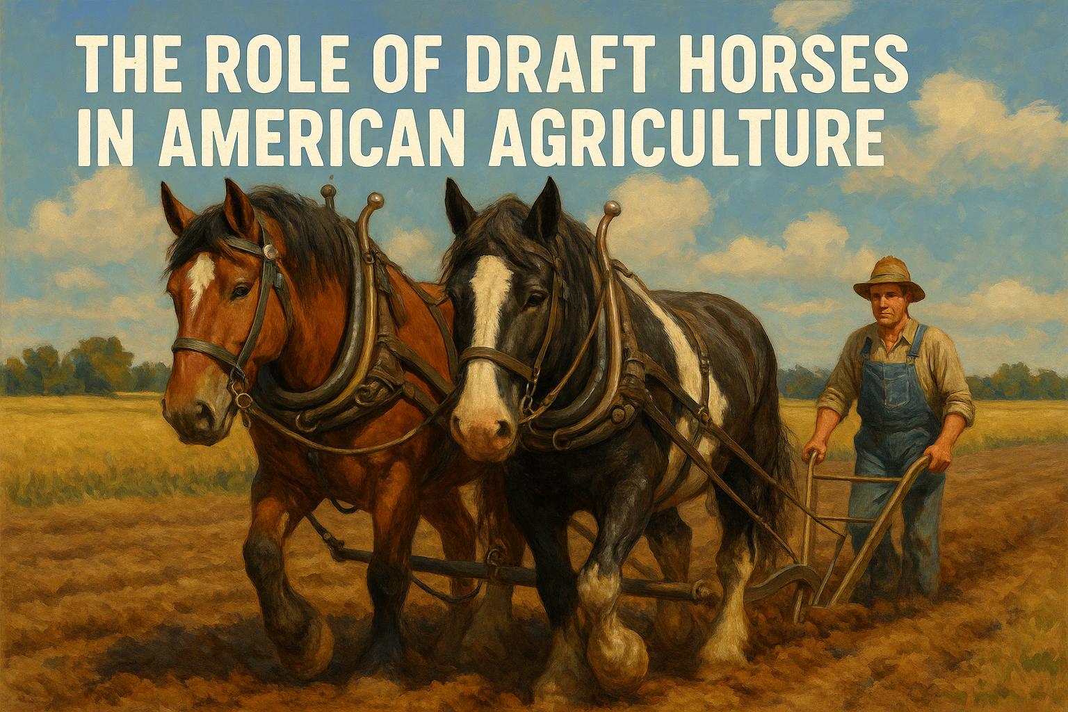 The Role of Draft Horses in American Agriculture