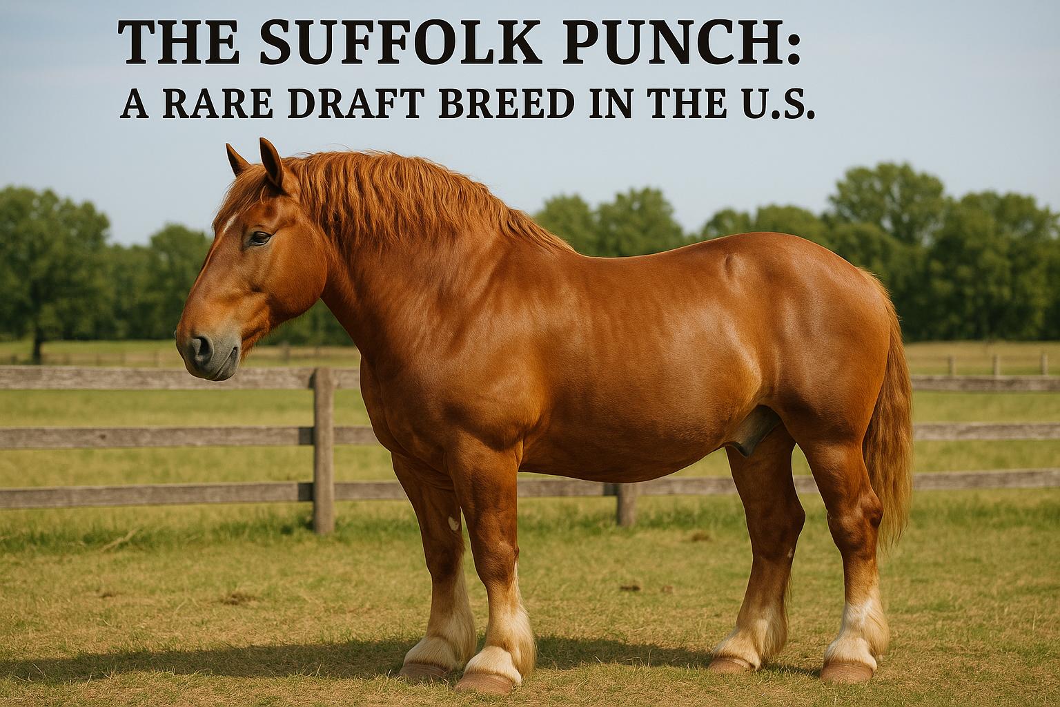 The Suffolk Punch: A Rare Draft Breed in the U.S.