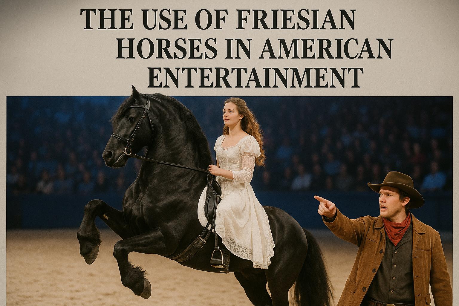 The Use of Friesian Horses in American Entertainment